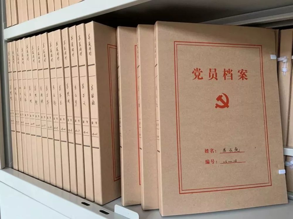 坚持"三化"打造镇街标准化党员档案室