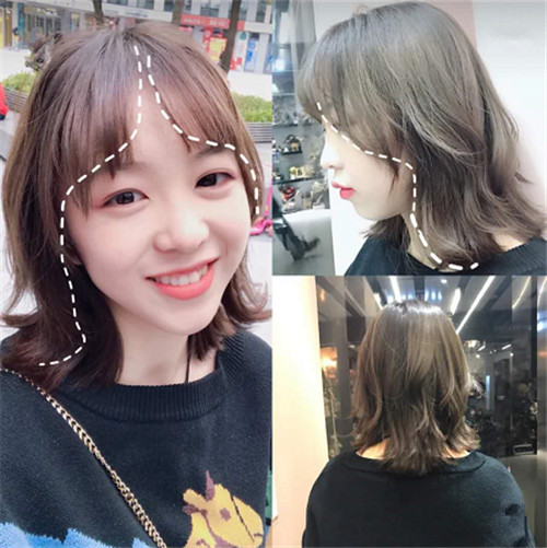 圆脸一定要剪上课要藏着的刘海,老师都忍