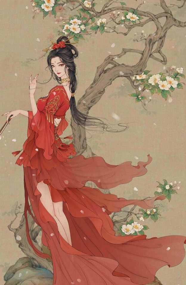 工笔古风绝美插画:公子如风,美人似画,谁是你的小说男主脸!