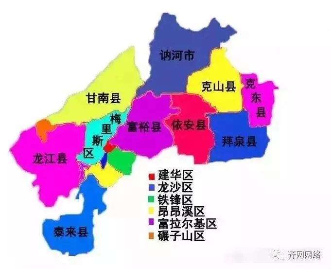 龙江县 住房面积:44287平方千米 人口:570万(2017年) 我叫齐齐哈尔!