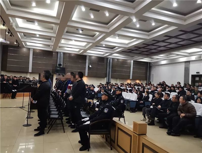 昌黎法院开庭审理本地最大涉黑案