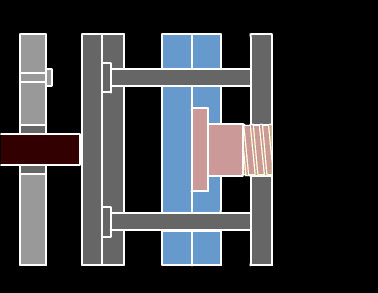 注塑模具机械动画