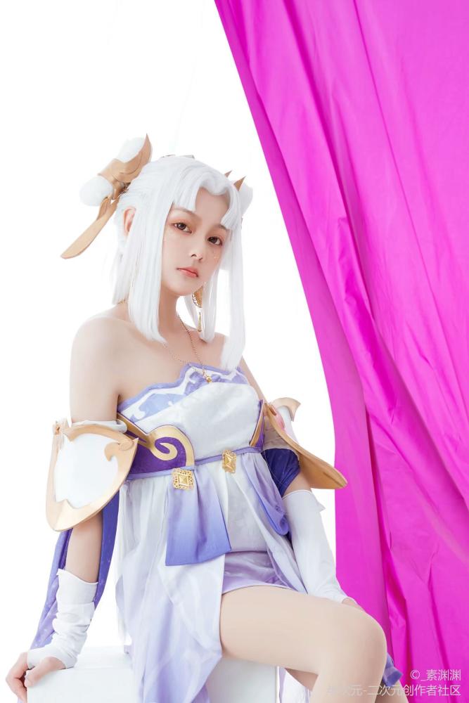 王者荣耀cos:嫦娥姐姐您这是有孕了吗?后羿瞬间哭了!