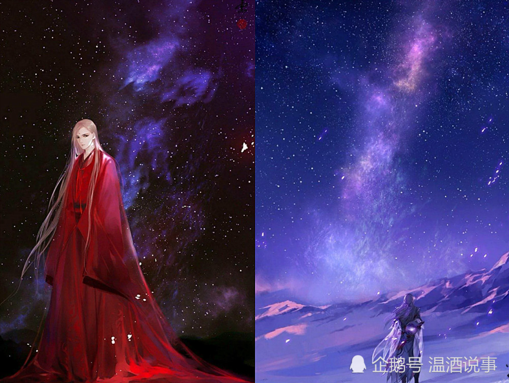 动漫,壁纸,星空,唯美,古风