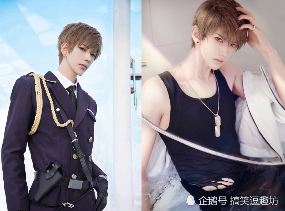 cosplay恋与制作人,黑saber泳装cos 《恋与制作人》cos秀,李泽言好帅气,白起真的是神还原