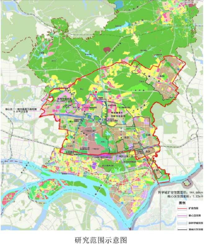 近日,广州开发区城市规划信息编研中心发出"广州科学城提升规划设计