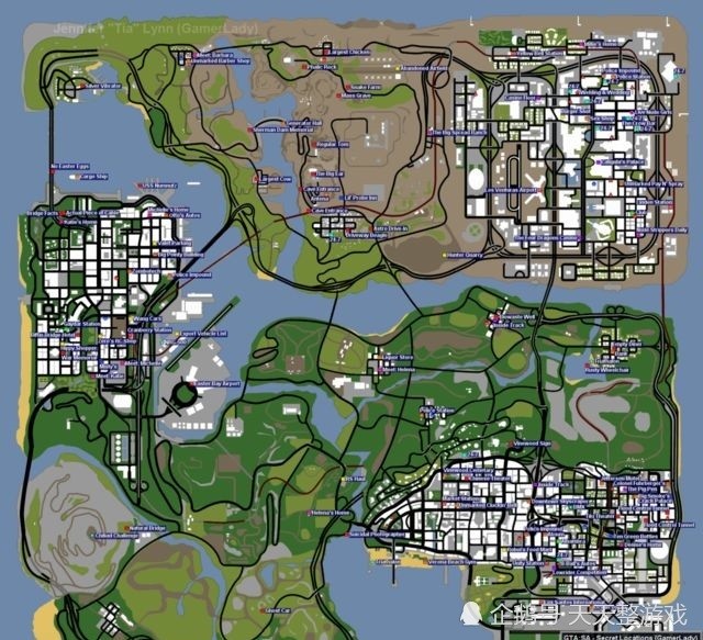 罪恶都市,自由城,侠盗世界,gta历代地图,gta