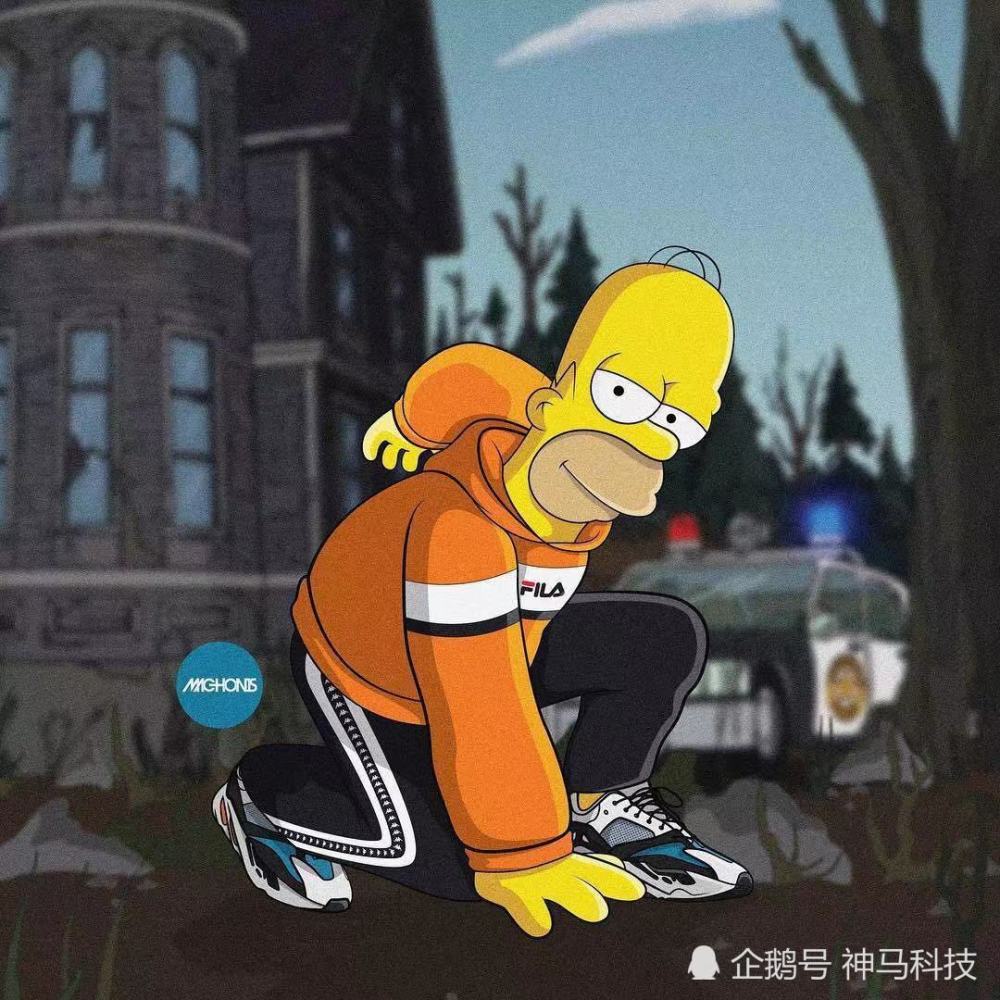 辛普森,潮男,动漫,潮牌,联名