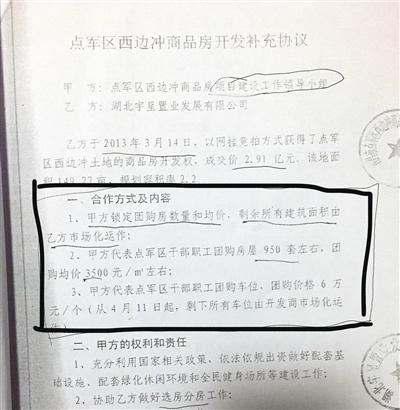 政府建低价“团购房” 公务人员加价倒卖指标
