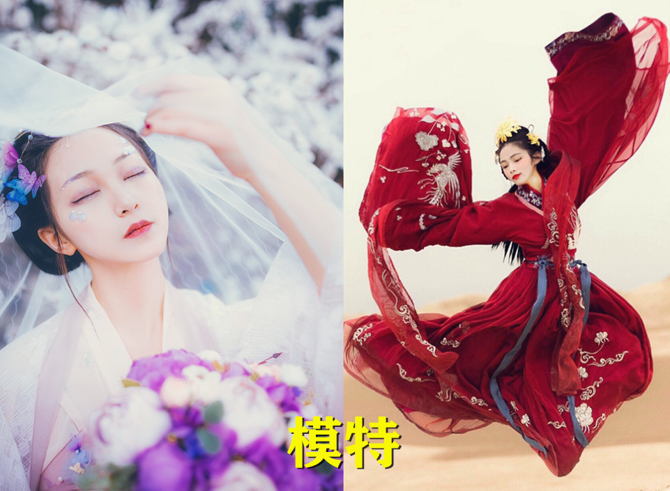 模特:我随便穿件汉服也好看,普通人:你那算啥,网友:都