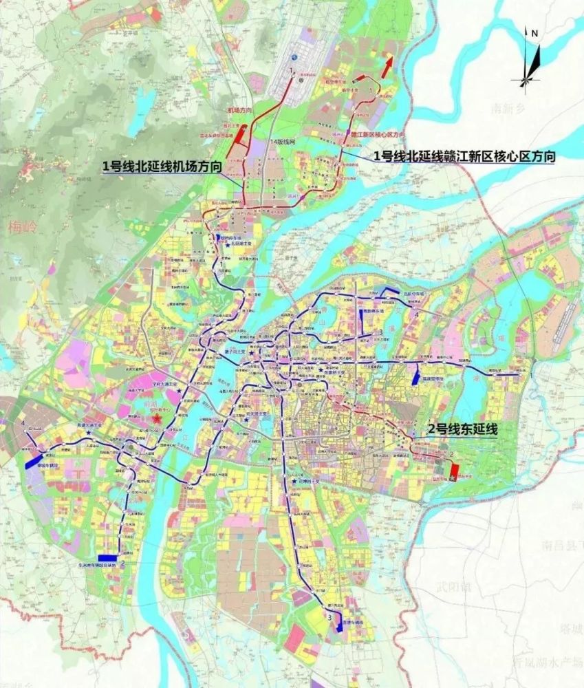 地铁1号线,南昌地铁,南昌县