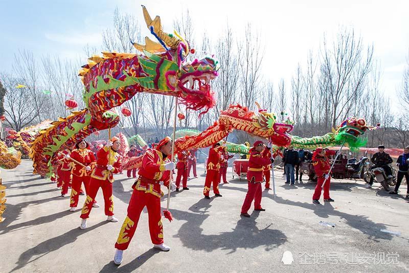 河南安阳:二月二,龙抬头,白龙庙前舞神龙