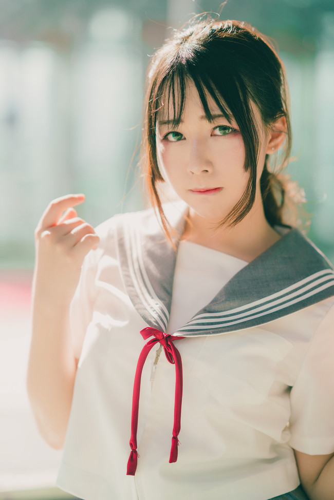 二次元jk制服美少女:你喜欢我就要支持我穿jk制服
