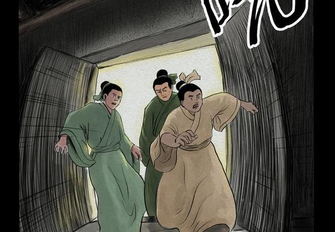 恐怖漫画:忘恩负义的三书生杀了老汉三次,但一到早晨