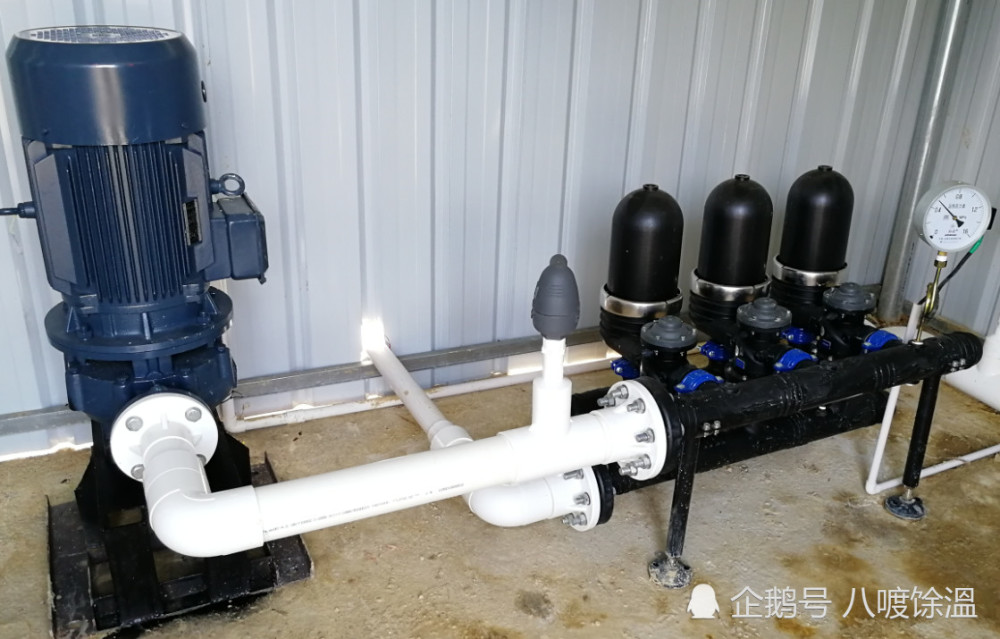 第五个方案:双水泵   离心过滤器   砂石过滤器   自动叠片过滤器.