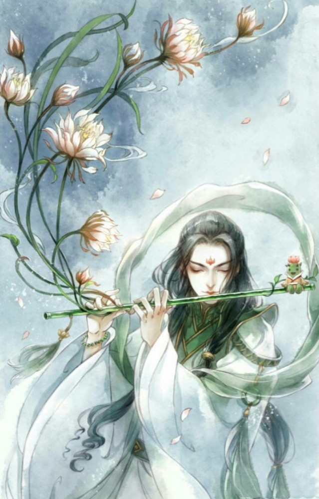 古风·唯美·清幽壁纸:温山软水繁星万千,不及你眉眼半分