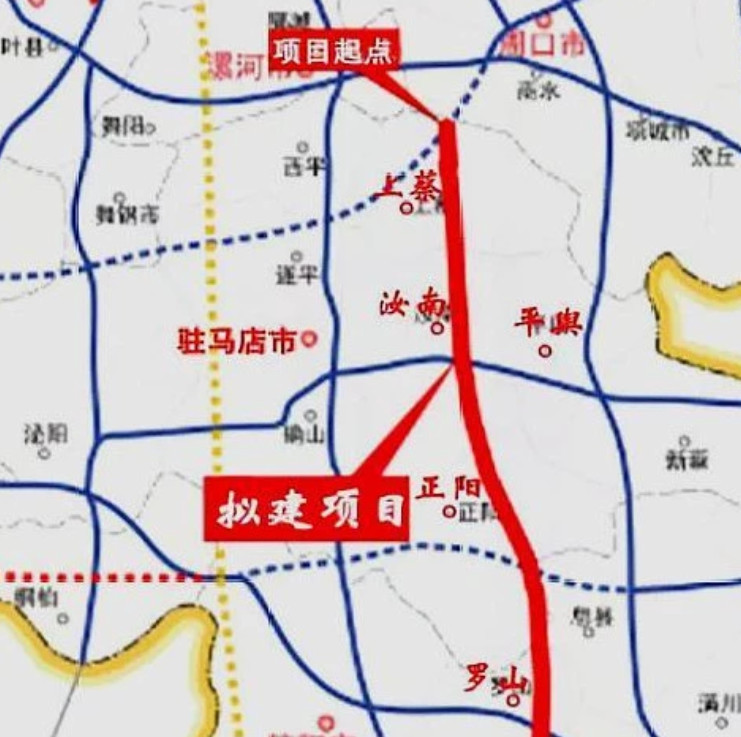 他在建成通车之后将会于周南高速公路等其他线路完成无缝的对接,这