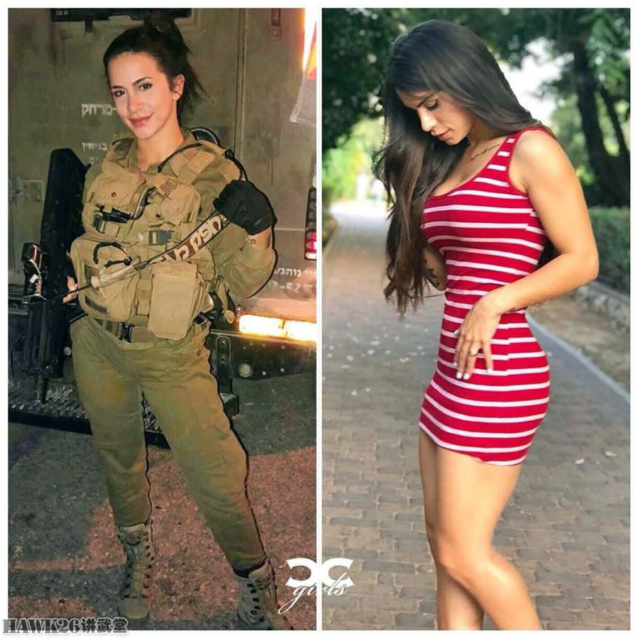 以色列女兵奥林·茱莉:性感模特背后一份预备役军人的