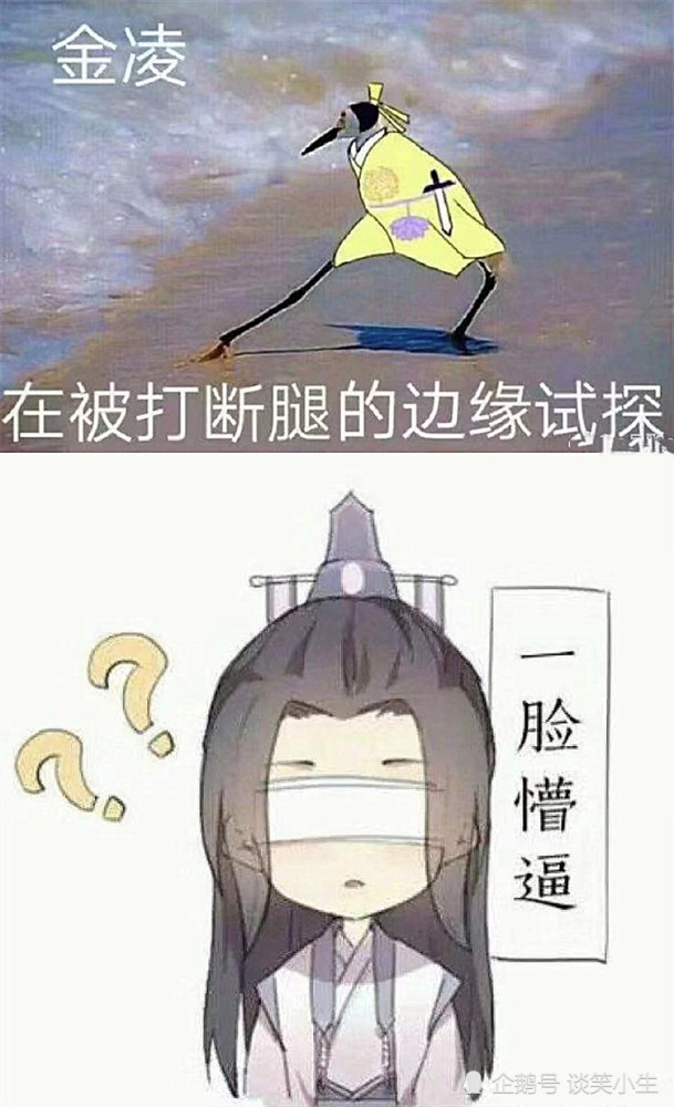 魔道祖师·沙雕表情包,画面太魔性,网友:爱了爱了!