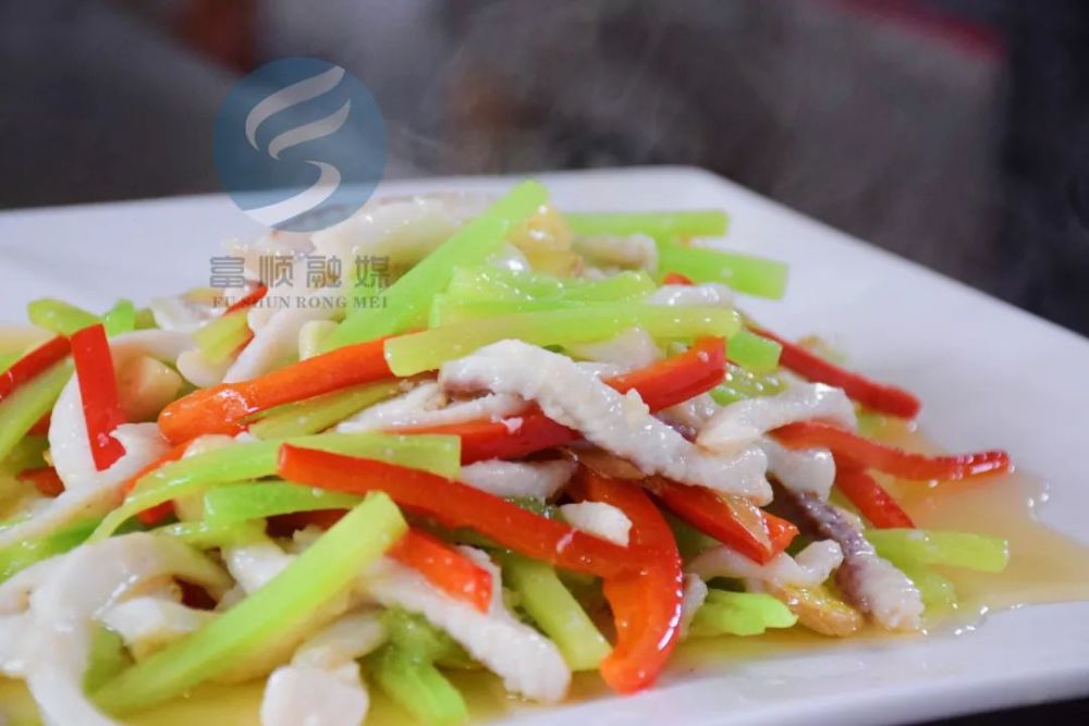 清炒乌鱼丝