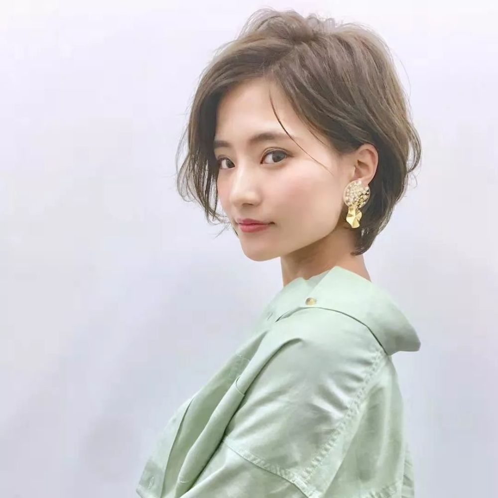 一组甜美可爱的少女风短发,送给喜欢短发的小仙女