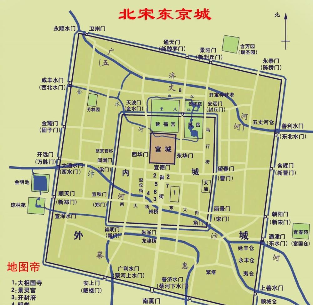 读史必备的古代城市平面,中国历代都城的沧桑变迁