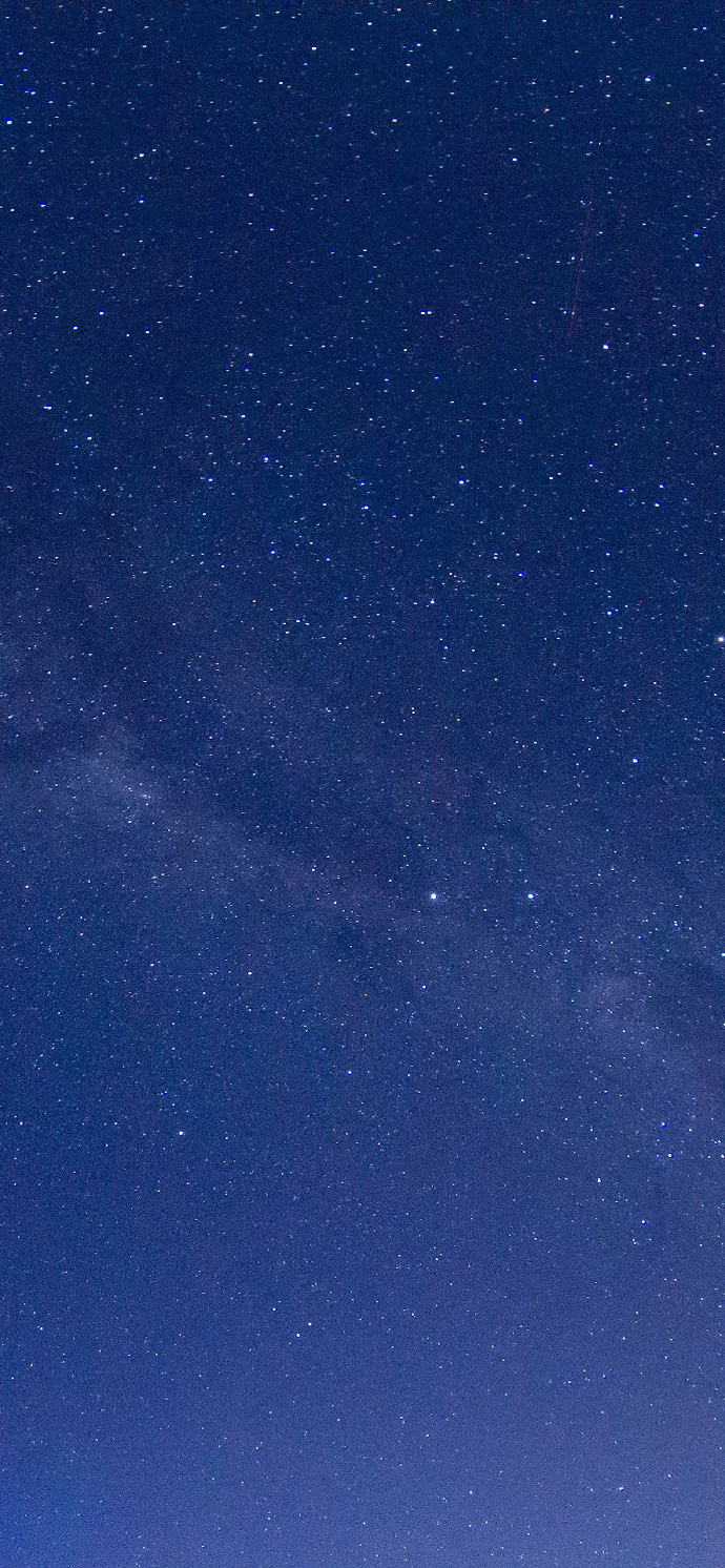 唯美壁纸:繁星点点的夜空