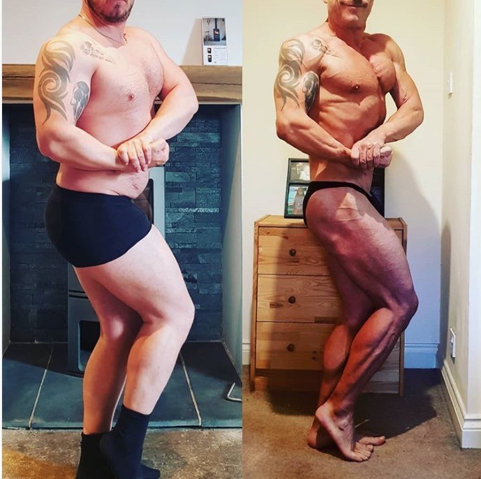 速成肌肉男?他用两个月吃胖,再用半年练成健美肌肉男!