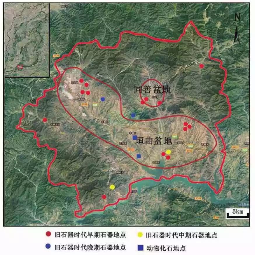 山西垣曲地区旧石器考古调查简报