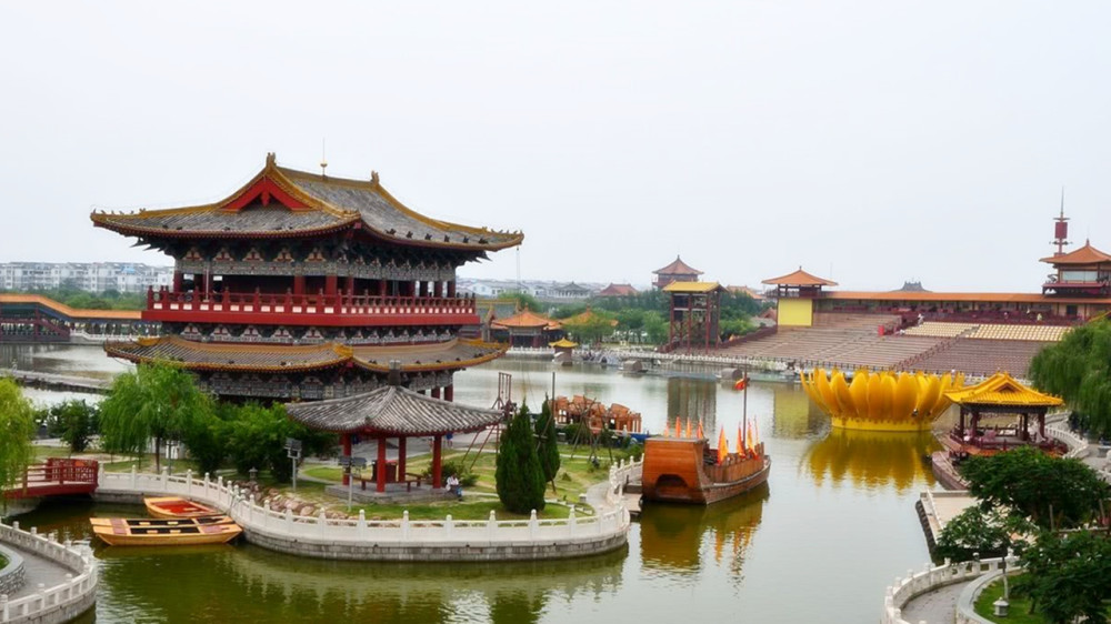 我国河南5a级景区,根据《清明上河图》建造,想来画中走一圈吗