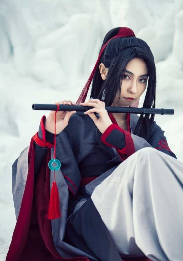 魔道祖师魏无羡cosplay欣赏,邪魅狂狷无上邪尊