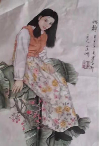 著名书画家一一宋刚