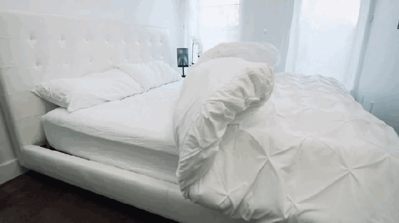 懒癌晚期必备 有了它以后连床都不用自己铺了