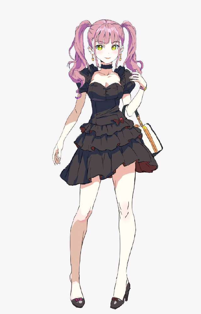 人物绘画,可爱清纯的卡通女孩