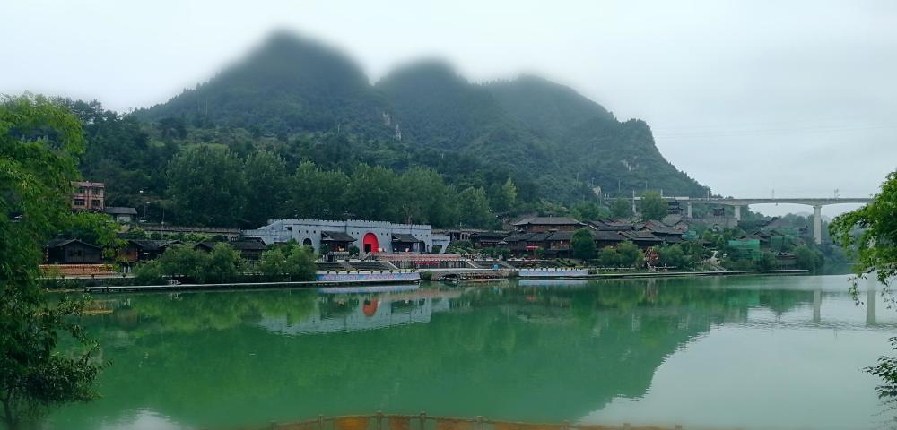 铜仁,锦江河,三江公园,大明边城
