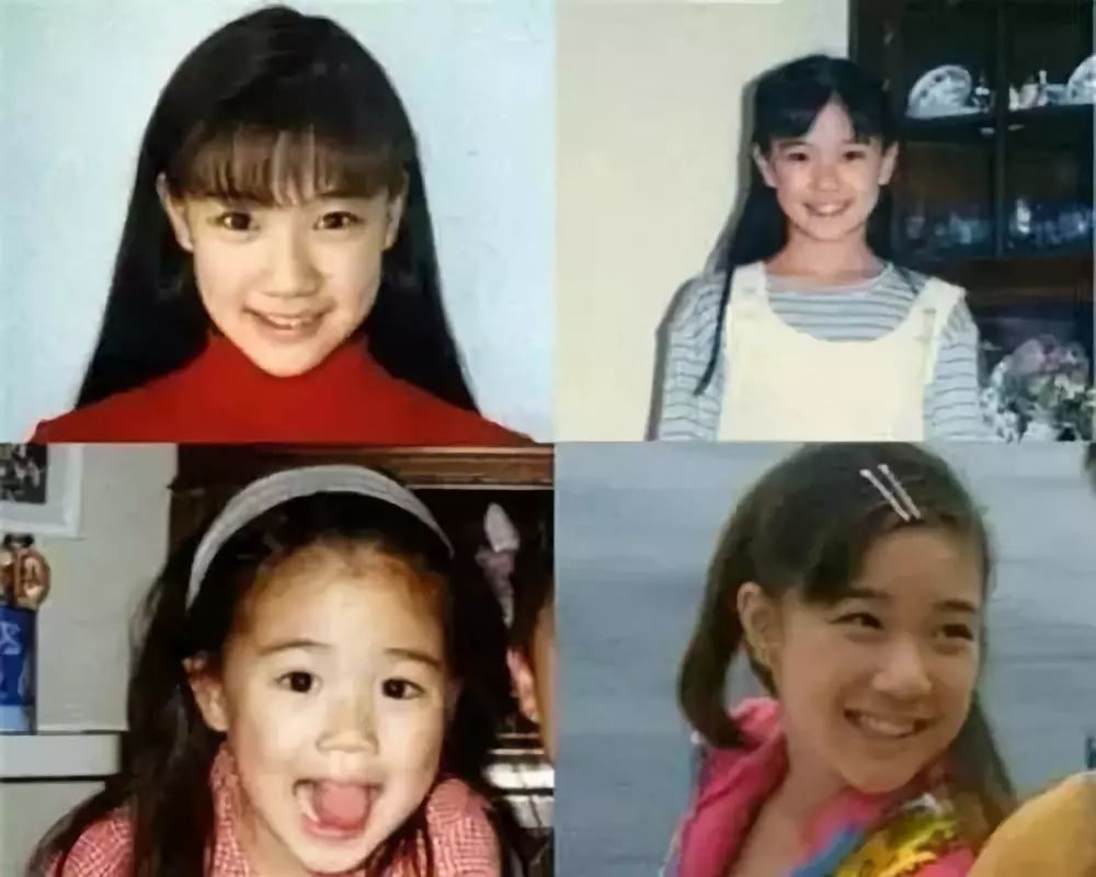 日本艺人童年照大公开,这才叫从小美到大!