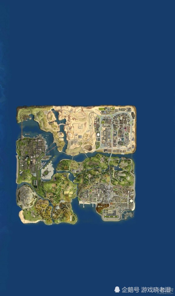 罪恶都市,自由城,侠盗世界,gta地图,gta