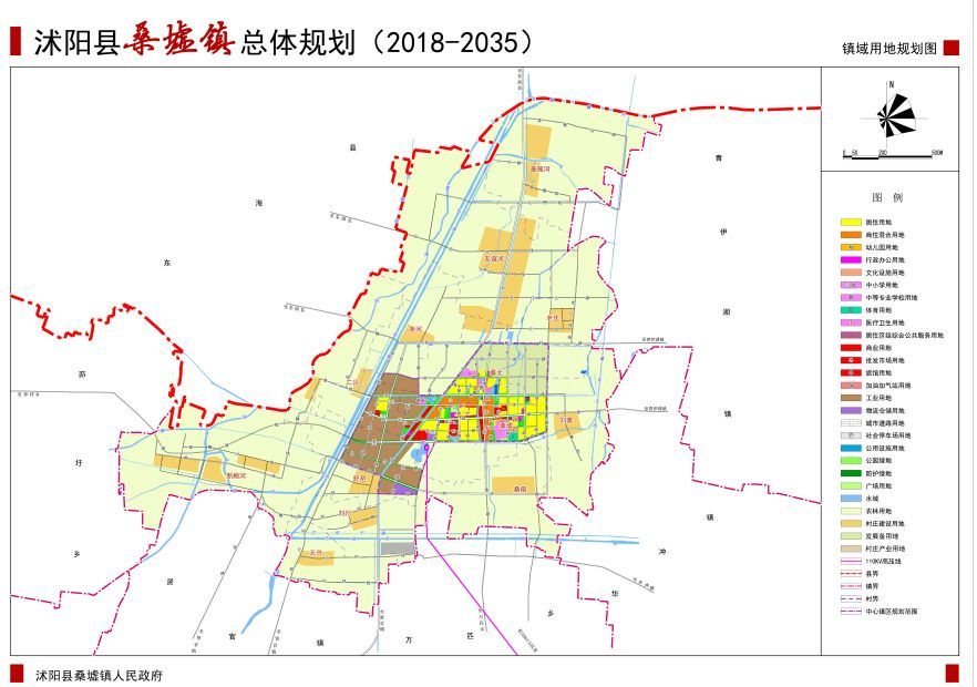 沭阳某乡镇"总体规划"公布,将建5个集中居住区!