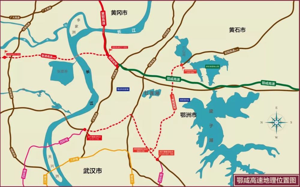 75亿!鄂咸高速公路重新获批,建成后