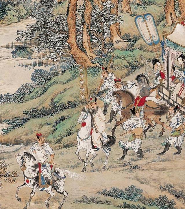 专家夸赞,百姓喜欢,工笔人物画大师徐燕孙画历史典故作品三幅