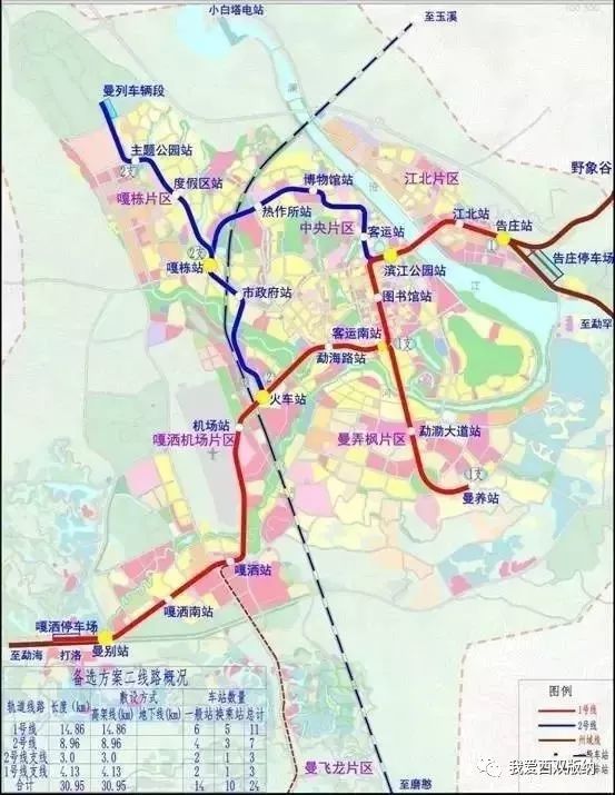 西双版纳州市区轨道交通线网规划公示,或将建"有轨电车"!