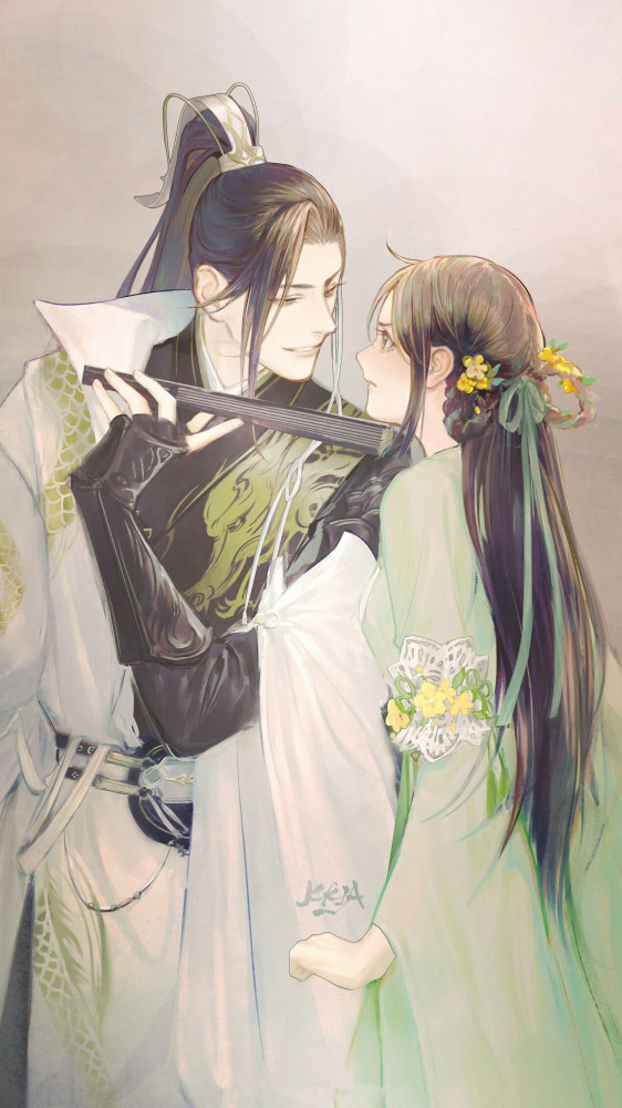 ins·至尊版·古风壁纸:愿我如星君如月,夜夜流光相皎洁!