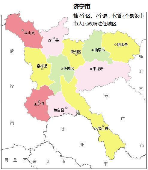 2018年济宁各区县经济排名:邹城,任城前二,嘉祥人均最