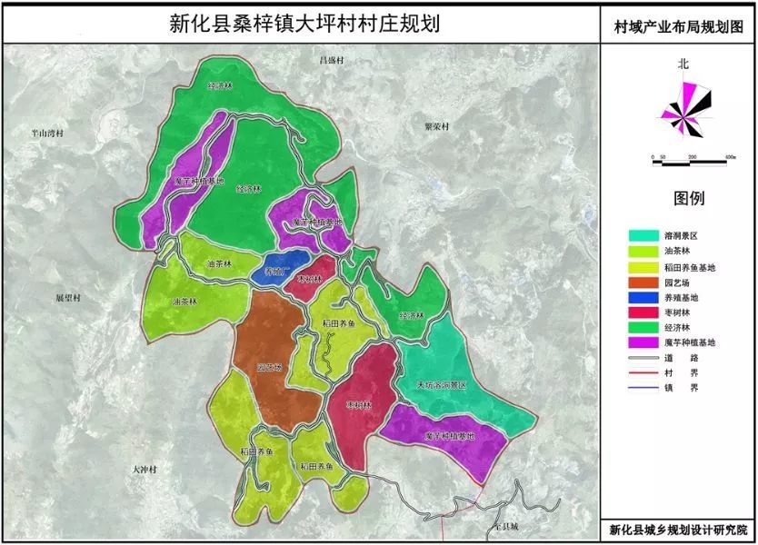 新化县桑梓镇大坪村村庄规划