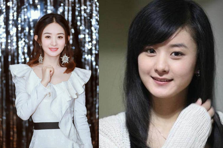 杨超越,杨幂,周洁琼,赵丽颖,女星出道前