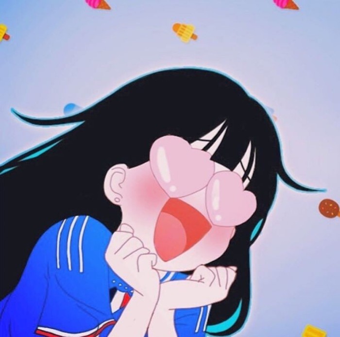 怪味·动漫·女生头像:"呆到极致是深沉,蠢到深处是自然萌"
