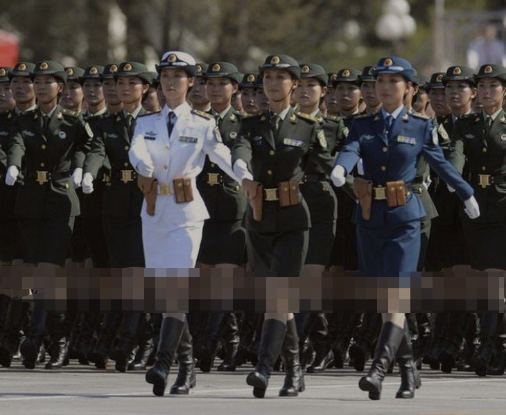大阅兵时,女兵想上厕所该怎么办?中国做法让全世界不得不服