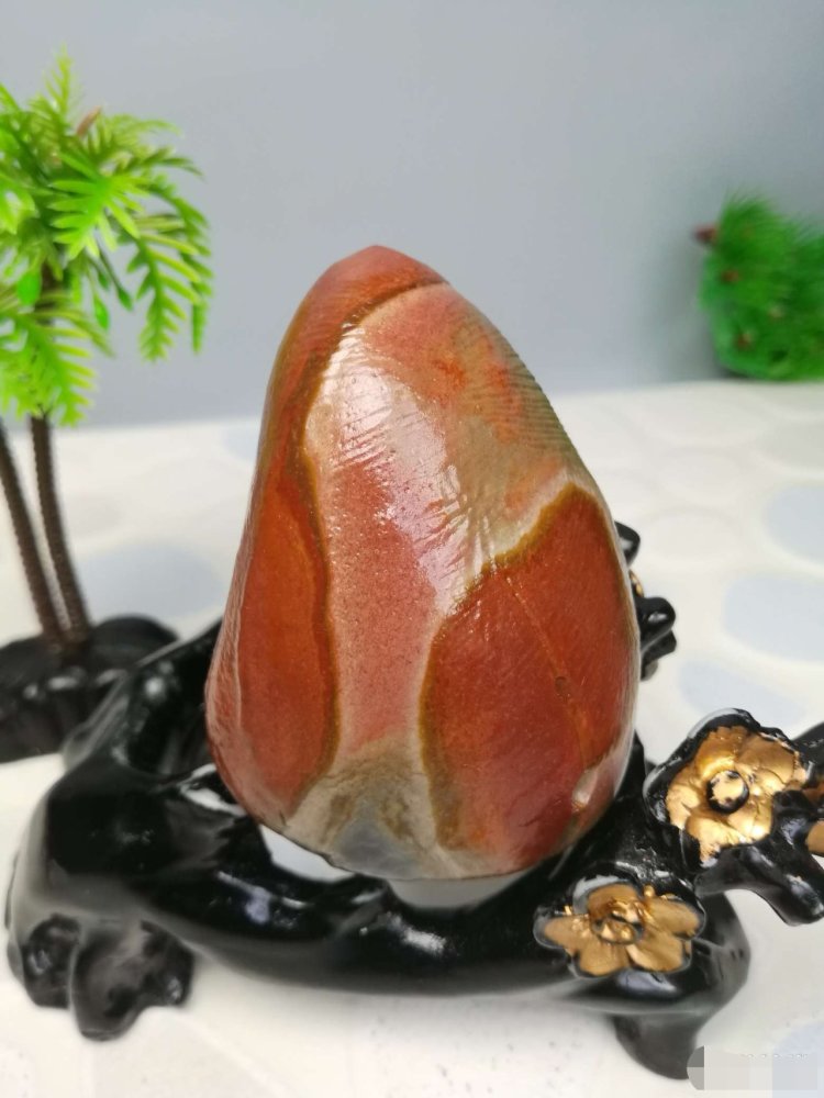 巴西海洋石,图纹立体质感强,天然石料原皮原色