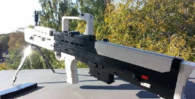 乐高版"l85a2"突击步枪