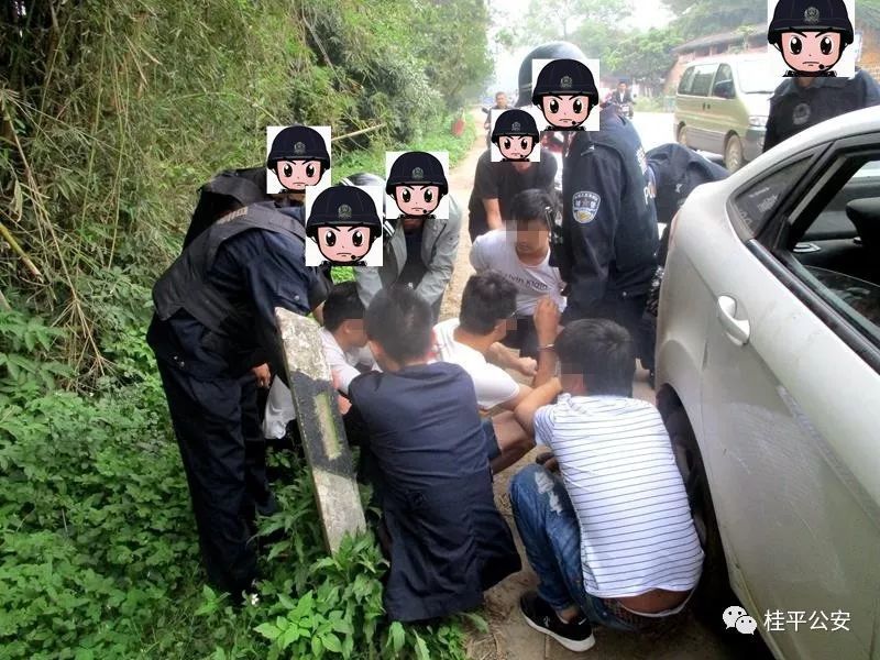 桂平这些涉恶人员被捉了,你认识吗?
